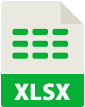 xlsx format