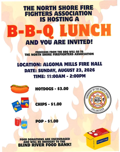 The North Shore Fire Fighters Association BBQ Lunch