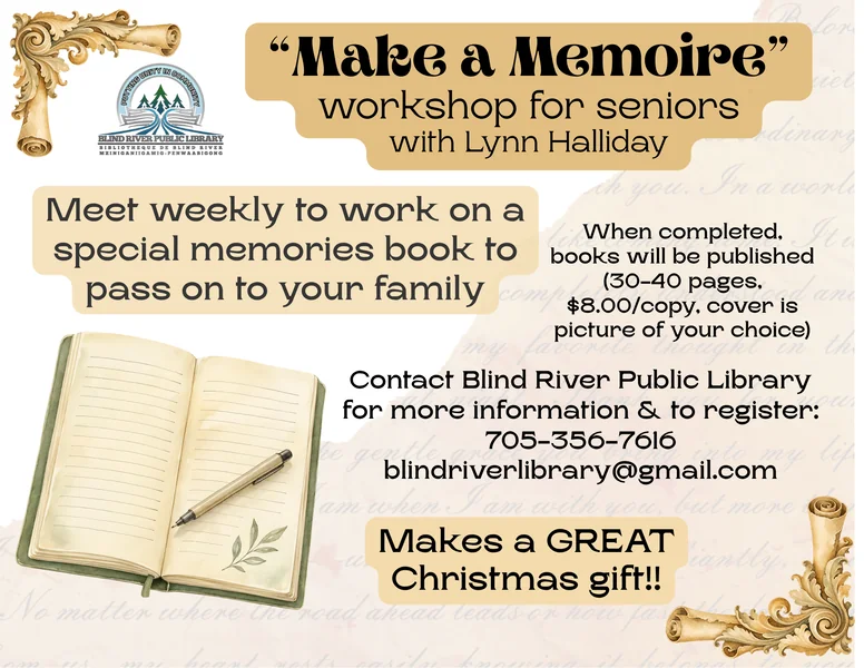 Make a Memoire Workshop for Seniors