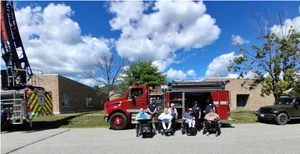 North Shore Fire Dept. Visits Golden Birches LTC