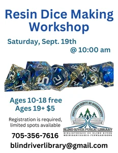 Resin Dice Making Worskhop